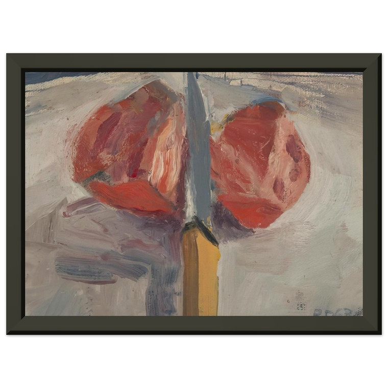 Richard Diebenkorn  Tomato and Knife Premium Metal Framed Art Print / Poster
