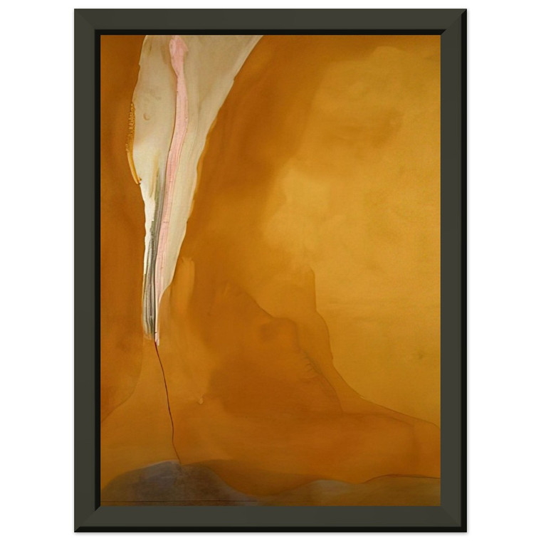 Helen Frankenthaler  Coral Wedge  1972 Premium Metal Framed Art Print / Poster