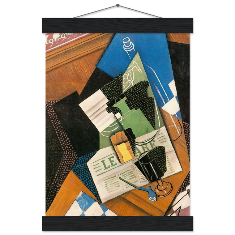 Gris Water Bottle Fruit Dish Museum-Quality Matte Paper Poster with Hanger