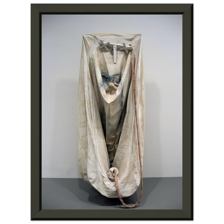 Claes Oldenburg SOFT BATHTUB MODEL GHOST VERSION 1966 Premium Metal Framed Art