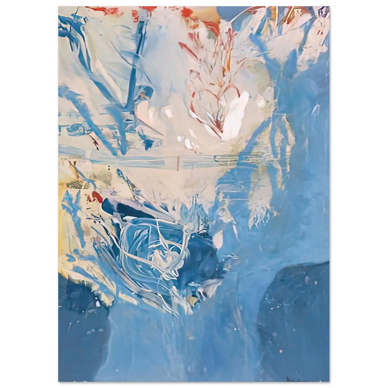 Helen Frankenthaler  Blue Territory 1955 Fine Art Poster / Art Print