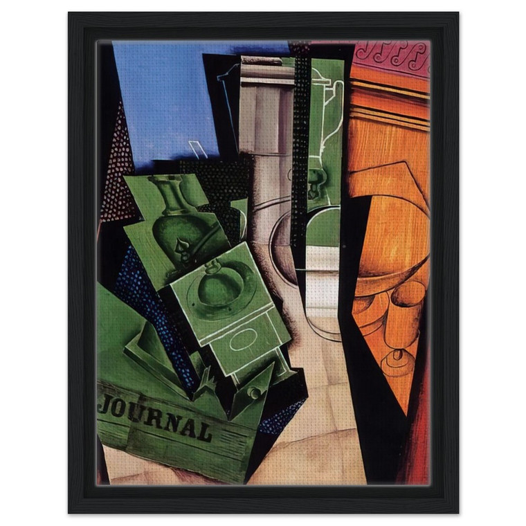 Juan Gris  BREAKFAST 1915 Framed Canvas