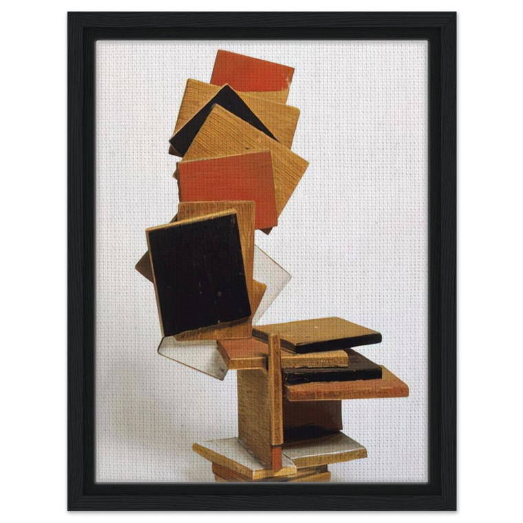 Esteban Vicente  DIVERTIMENTO 1995 Framed Canvas