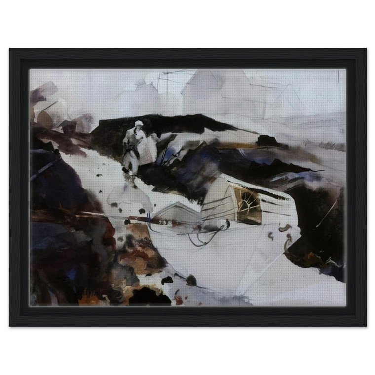 Andrew Wyeth  THE WHITE DORY 1941 Framed Canvas