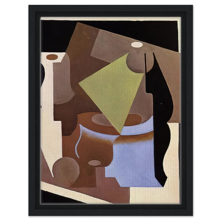 Juan Gris  STILL LIFE WITH LAMP 1919 Framed Canvas