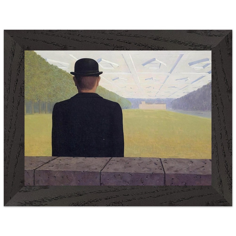 Rene Magritte  THE GREAT CENTURY 1954 Premium Wooden Framed Art Print / Poster