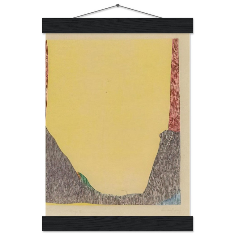 Helen Frankenthaler East and Beyond 1973 Matte Paper Poster with Hanger