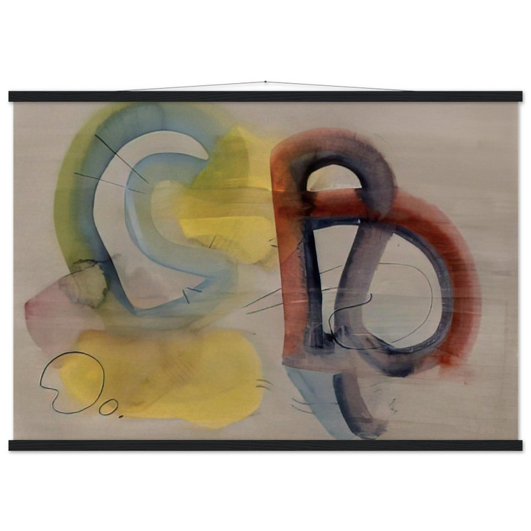 John Ferren  Mallorca  1934 Museum-Quality Matte Paper Poster with Hanger