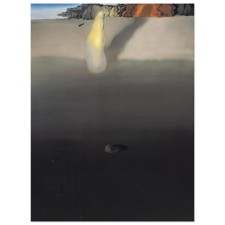 Salvador Dali  ON THE SEASHORE Aluminum Print