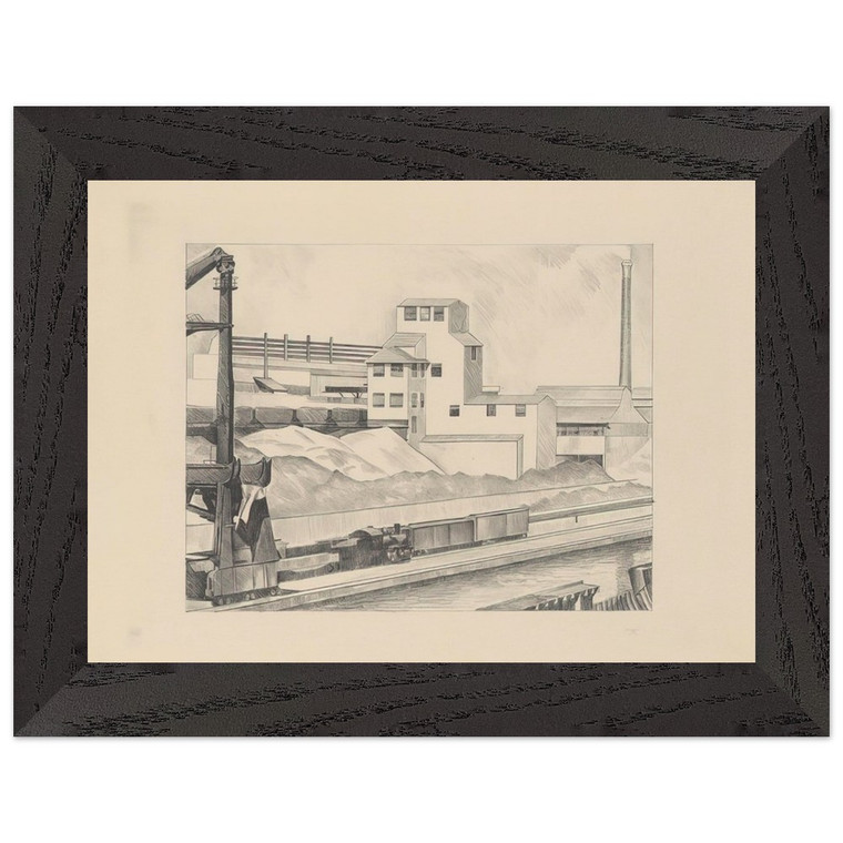 Charles Sheeler Industrial Series 1 1928 Premium Framed Art Print / Poster