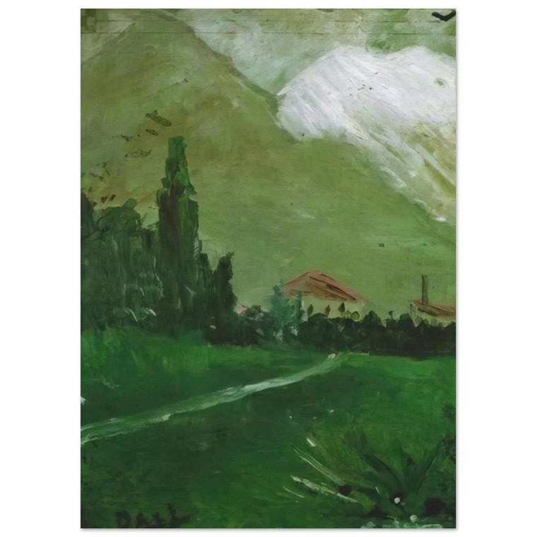 Salvador Dali  LANDSCAPE NEAR FIGUERAS Fine Art Poster / Art Print