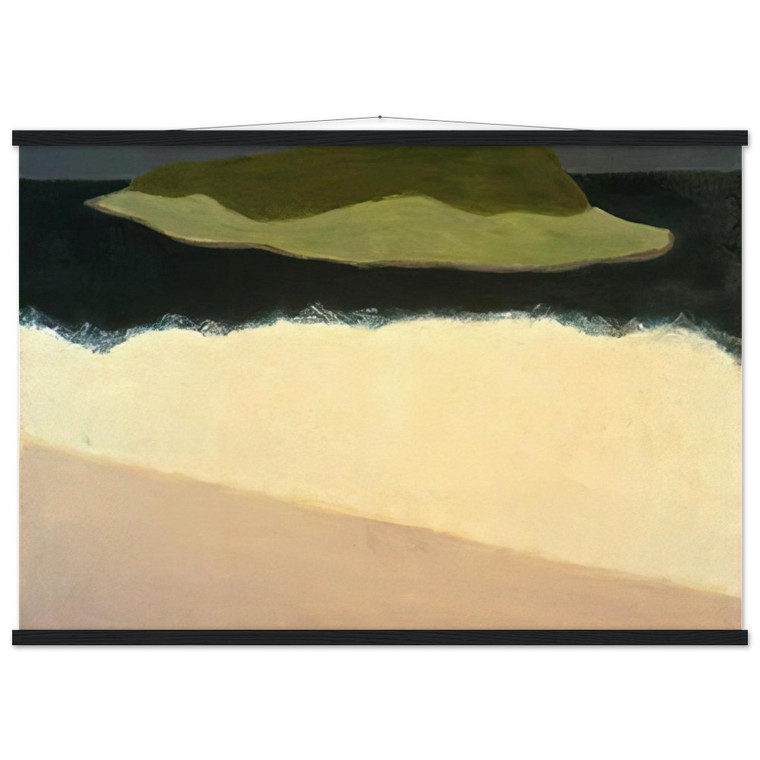 Milton Avery Offshore Island 1958 Museum-Quality Matte Poster with Hanger
