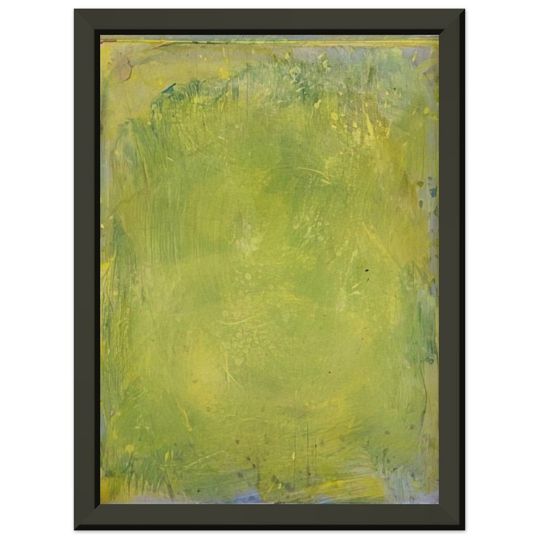 Gotthard Graubner  FARBWANNE 1984 Premium Metal Framed Art Print / Poster