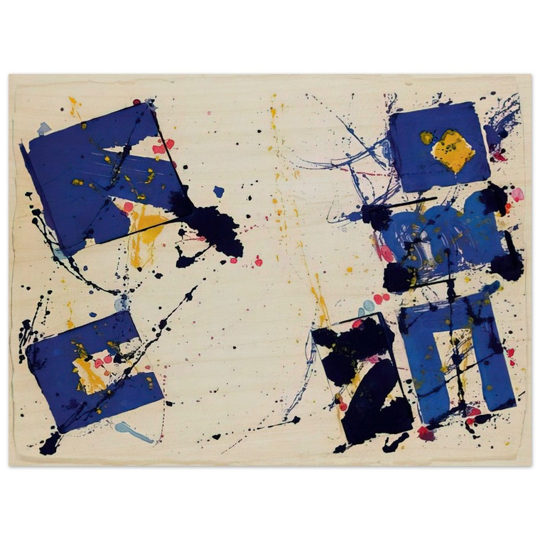 Sam Francis  Untitled  EXPSF091778  Wood Print