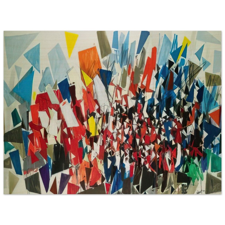 Robert Goodnough  KB2  1992 Wood Print