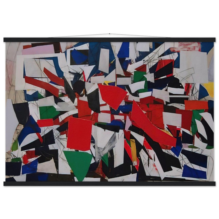 Robert Goodnough  Struggle  1967 Museum-Quality Matte Paper Poster with Hanger