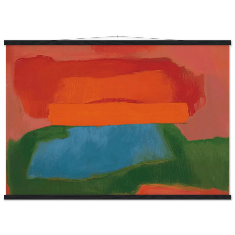 Esteban Vicente  NUMBER 2 1967 Museum-Quality Matte Paper Poster with Hanger