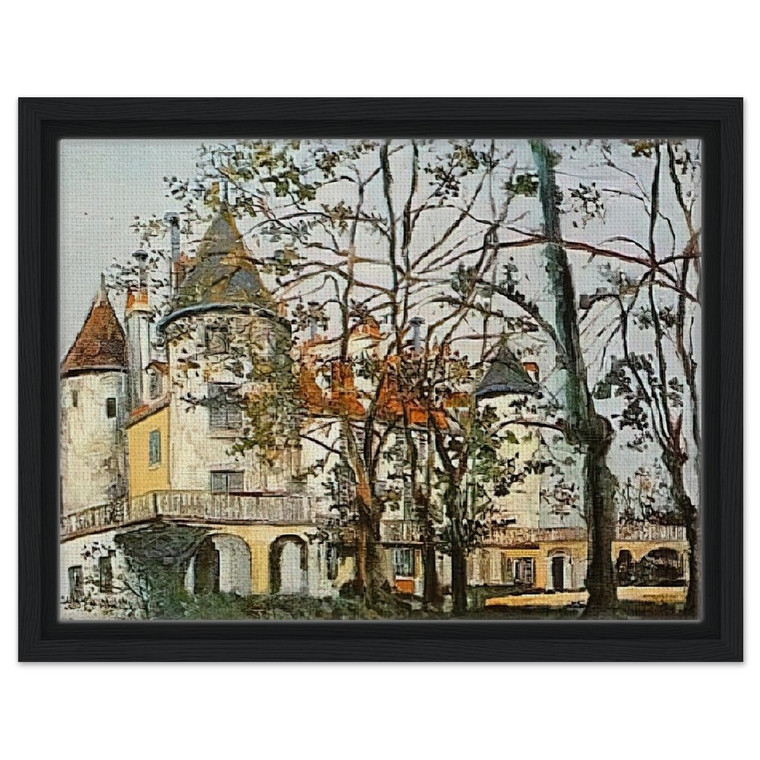Maurice Utrillo  The Castle N2 Framed Canvas