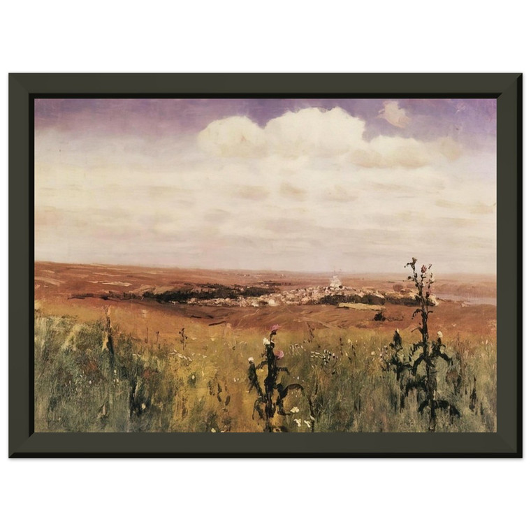 Arkhyp Kuindzhi  Steppe Premium Metal Framed Art Print / Poster