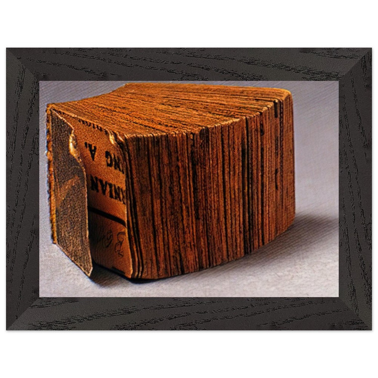 Dieter Roth  Daily Mirror  1961 Premium Wooden Framed Art Print / Poster