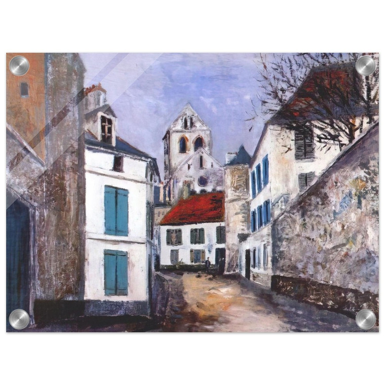 Maurice Utrillo  VILLAGE STREET N1 Acrylic Print