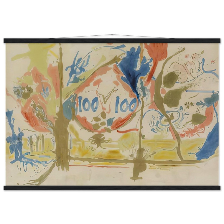Helen Frankenthaler  Eden 1956 Museum-Quality Matte Paper Poster with Hanger