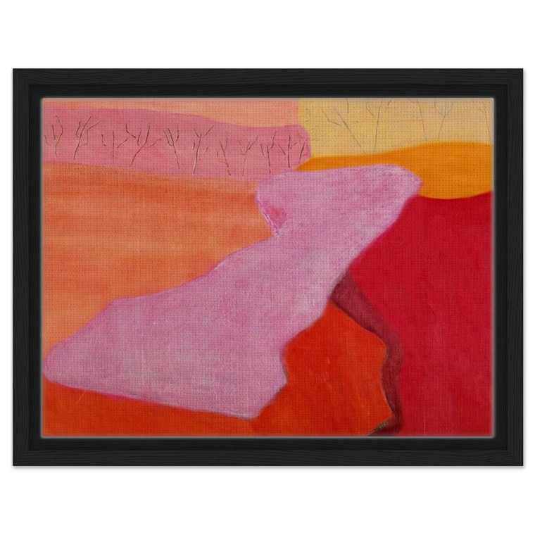 Milton Avery  Shapes of Spring  1952 Framed Canvas