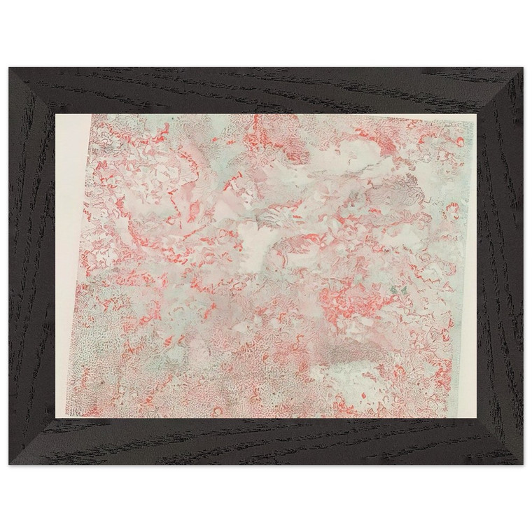 Nancy Graves 1973 Anaglyphic Lunar Surface Stereoscopic Art Print