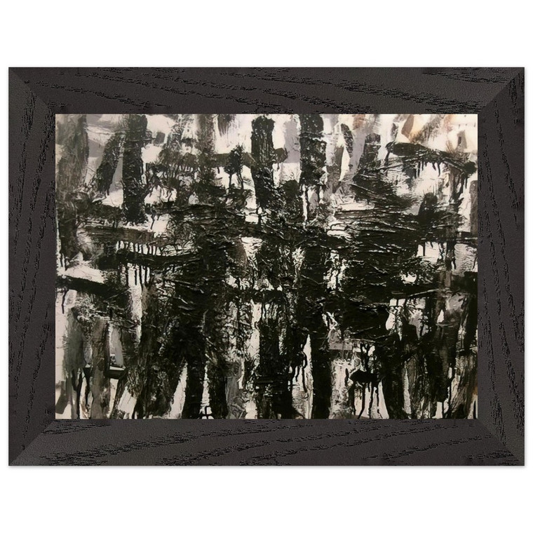 Robert Goodnough  Release  2005 Premium Wooden Framed Art Print / Poster