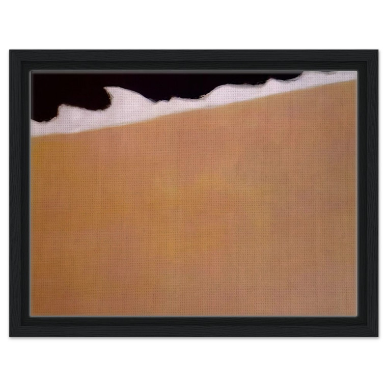 Milton Avery  Black Sea  1959 Framed Canvas