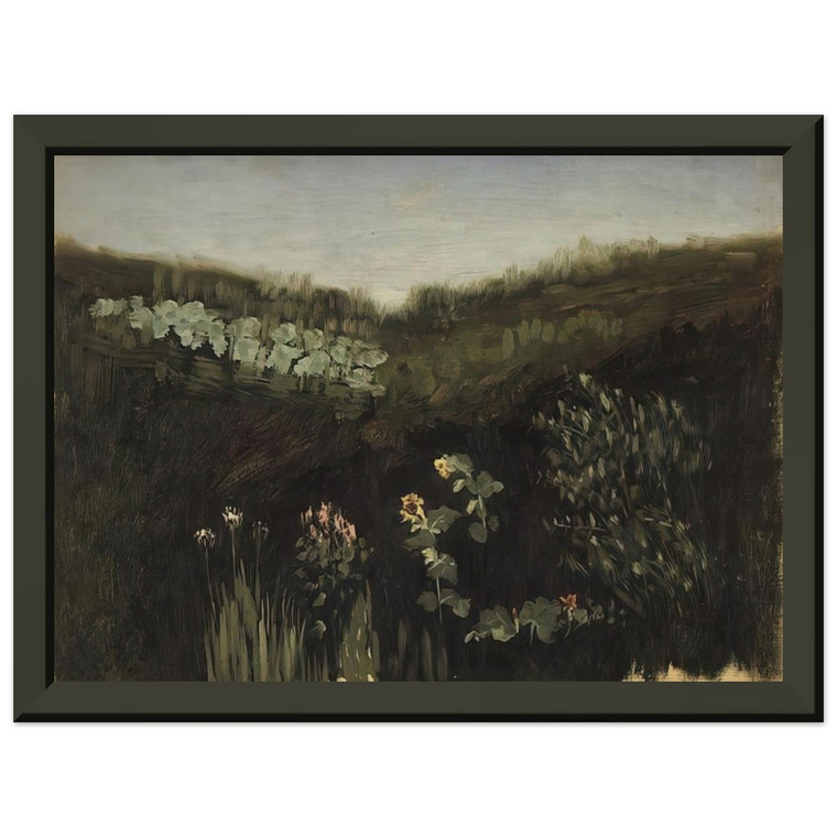 Arkhyp Kuindzhi  Sunflowers Crimea Premium Metal Framed Art Print / Poster