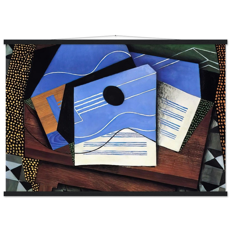 Juan Gris  GUITAR ON A TABLE 1915 Museum-Quality Matte Paper Poster with Hanger