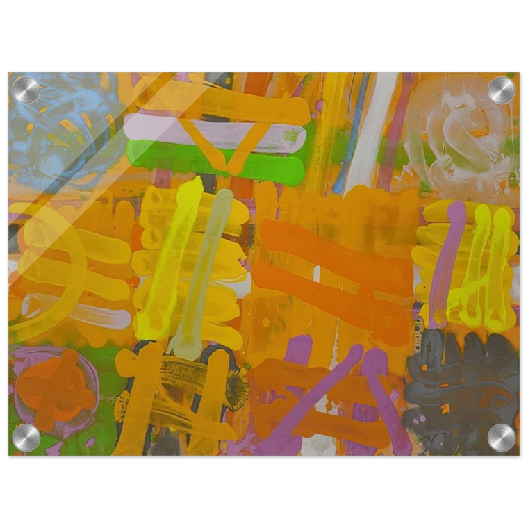 Albert Irvin  Pomona  1991 Acrylic Print