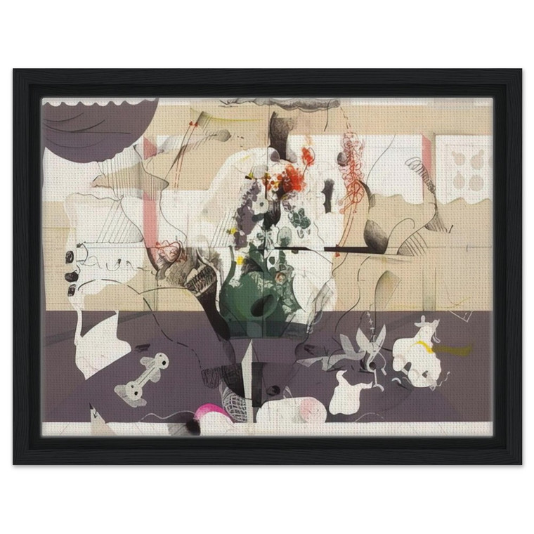 Dieter Roth  Seminar in collaboration with Richard Hamilton  1971 Framed Canvas