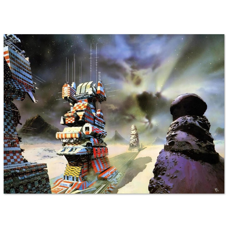 Chris Foss  Chris Foss N15 Fine Art Poster / Art Print