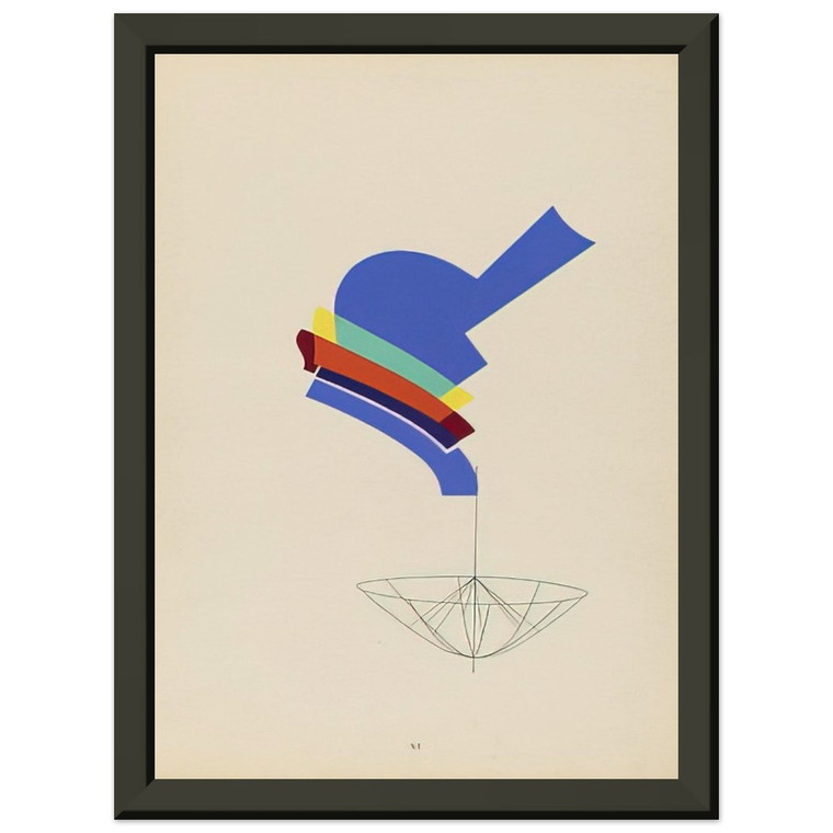 Man Ray DECANTER Revolving Doors 1926 Portfolio Metal Framed Art Print