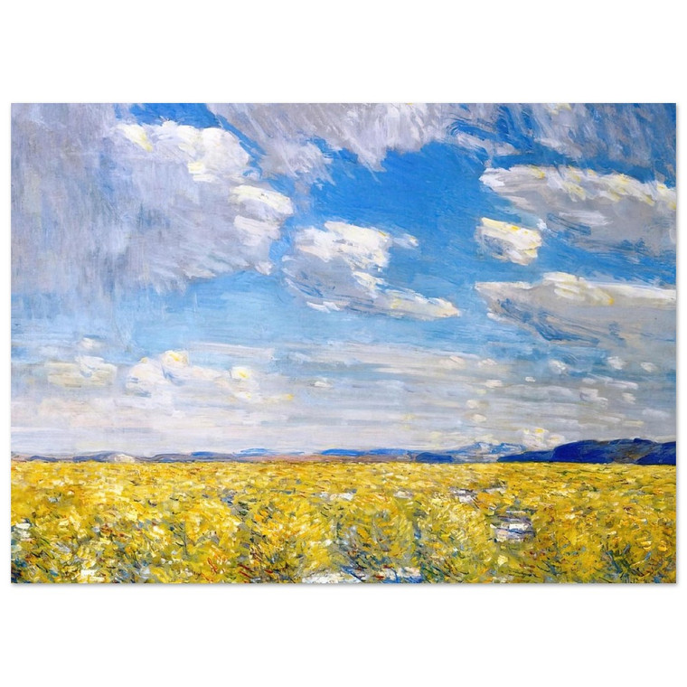 Childe Hassam  Afternoon Sky Harney Desert Fine Art Poster / Art Print