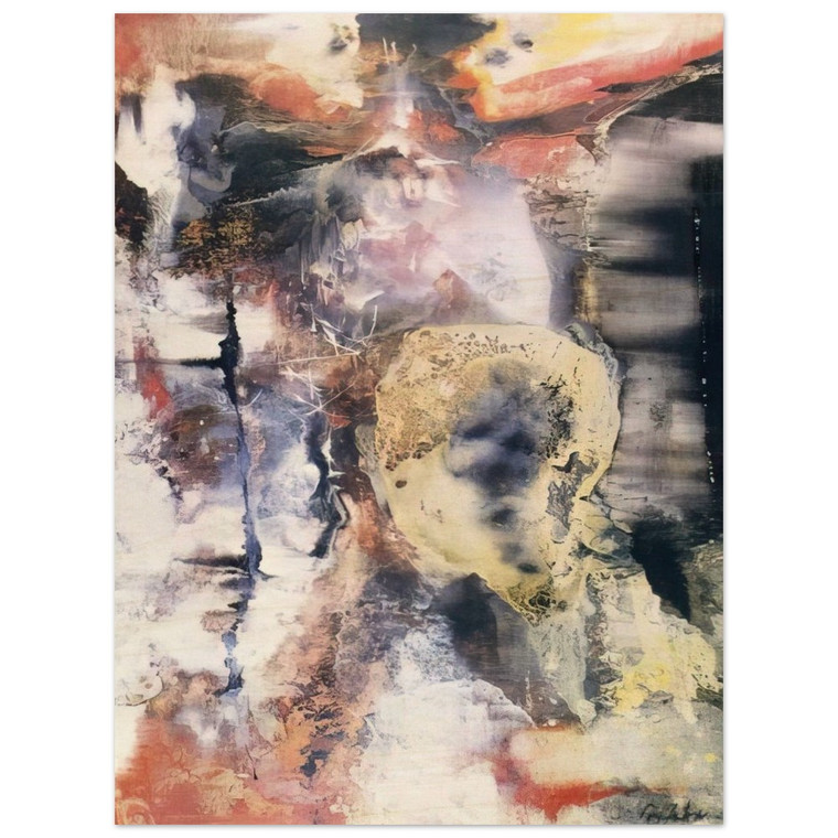 Paul Jenkins  The Archer  1955 Wood Print