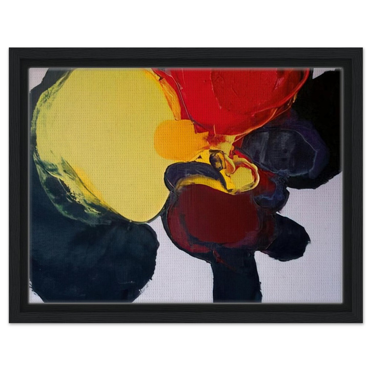 Luis Feito  COMPOSITION 1965 Framed Canvas