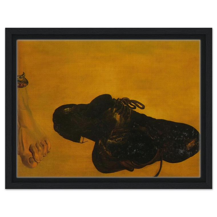 Salvador Dali  ORIGINAL SIN Framed Canvas