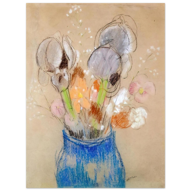 Odilon Redon  BOUQUET OF FLOWERS 4 Aluminum Print