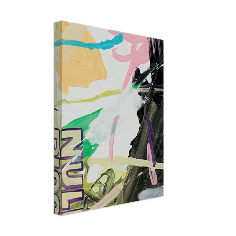 Michel Majerus  MoM Block Nr 86  1999 Canvas