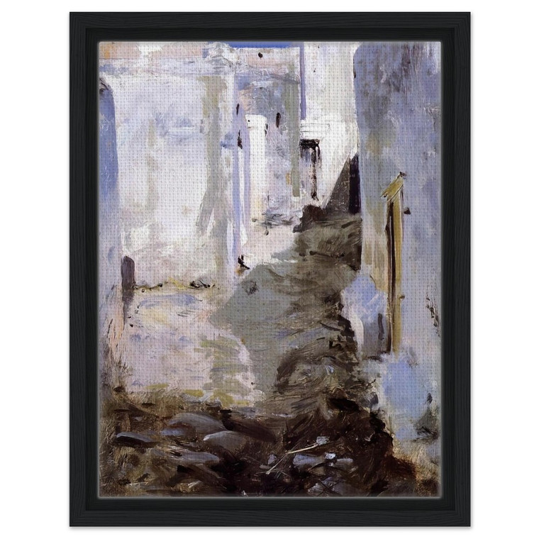 John Singer Sargent  A Street in Algiers Framed Canvas