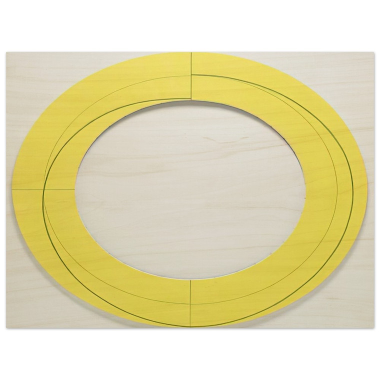 Robert Mangold  RING IMAGE M 2010 Wood Print