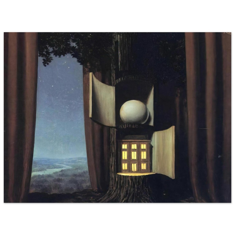 Rene Magritte  THE VOICE OF BLOOD 1948 1 Aluminum Print