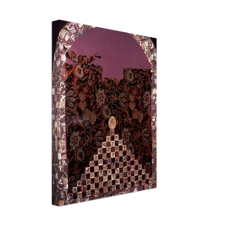 Miriam Schapiro  Shrine for the Egg  PD Pattern and Decoration Canvas