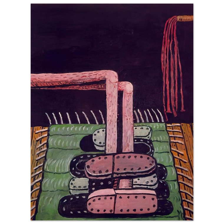 Philip Guston  GREEN RUG Aluminum Print