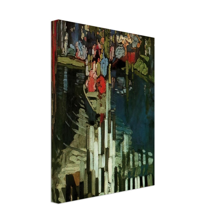 Frantisek Kupka  Piano Keys Lake Canvas