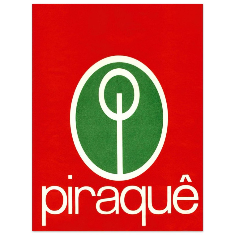 Lygia Pape  Logo Piraque  1970 Aluminum Print