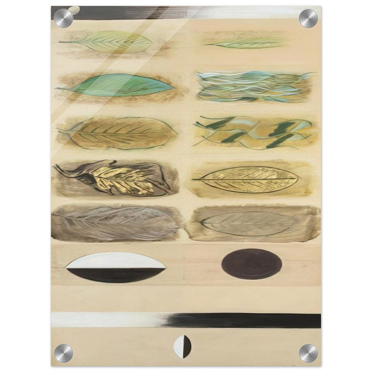 Morris Graves  Life Cycle of a Leaf  Expressionism Acrylic Print